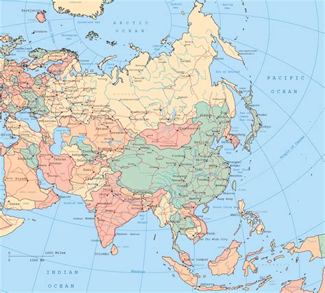 map of asia with cities|Google Maps: Countries and Capital Cities of Asia .